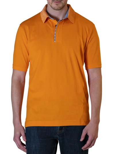 Robert Graham Jansen Polo In Orange