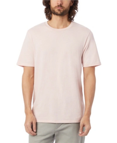 Alternative Apparel Men's Outsider Heavy Wash Jersey T-shirt In Blush