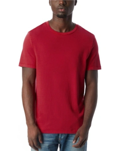 Alternative Apparel Men's Outsider Heavy Wash Jersey T-shirt In Red