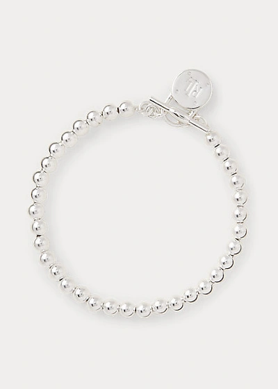 Lauren Ralph Lauren Sterling Silver Logo Bracelet