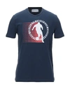 Bikkembergs T-shirts In Dark Blue