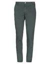 Aglini Casual Pants In Dark Green