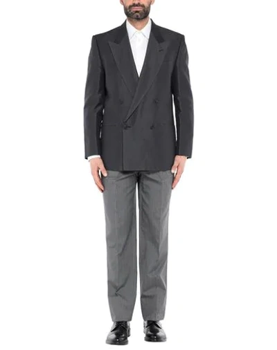 Valentino Suits In Steel Grey