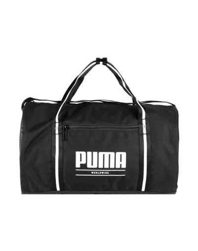 Puma Travel & Duffel Bag In Black