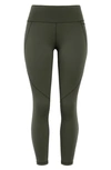 Sweaty Betty Power 7/8 Workout Leggings In Olive