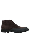 Tod's Ankle Boots In Brown