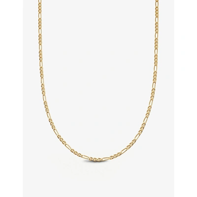 Missoma Filia Curb Chain Necklace 18ct Gold Plated Vermeil