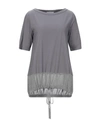 Kangra Cashmere T-shirts In Lead