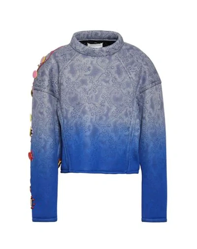 Maison Margiela Sweatshirts In Blue