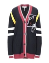Msgm Cardigans In Dark Blue