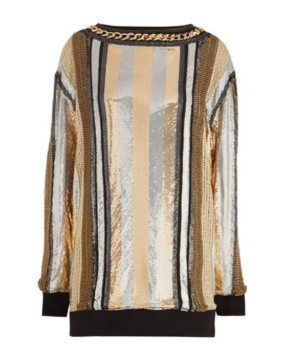 Balmain Blouses In Gold