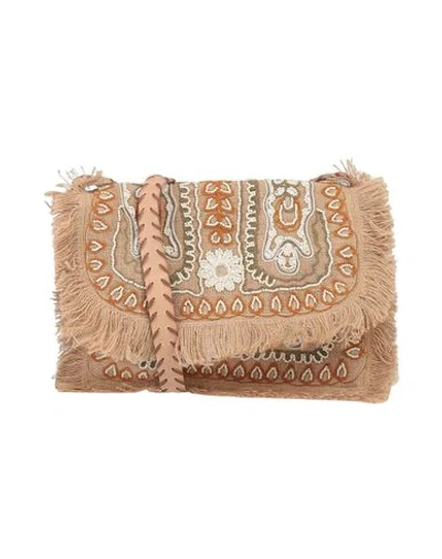 Antik Batik Cross-body Bags In Beige