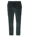 Paolo Pecora Casual Pants In Dark Green