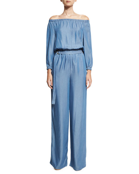 michael kors long sleeve jumpsuit