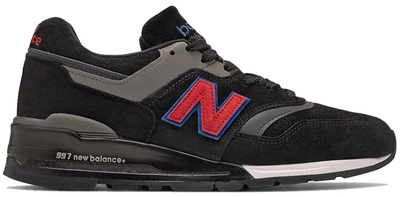 Pre-owned New Balance  997 City Of Angels In Black/red