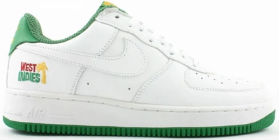 Pre-owned Nike  Air Force 1 Low West Indies In White/white-classic Green