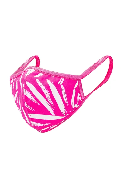 Amanda Uprichard Protective Mask In Pink Palm