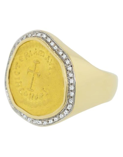 Jorge Adeler Victory Coin Diamond Ring