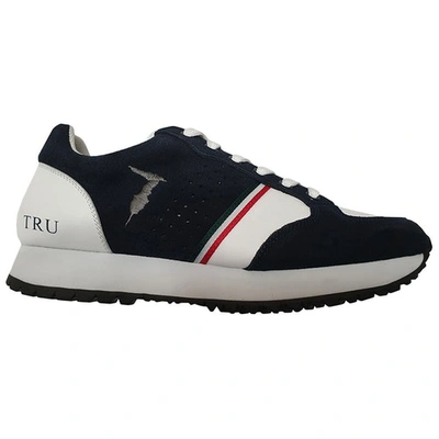 Pre-owned Trussardi Low Trainers In Blue