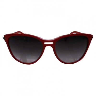 Pre-owned Emporio Armani Red Sunglasses