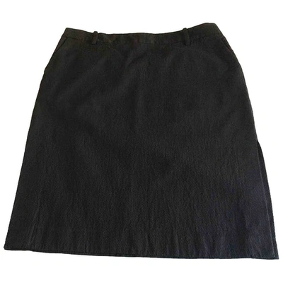 Pre-owned Aspesi Mid-length Skirt In Black