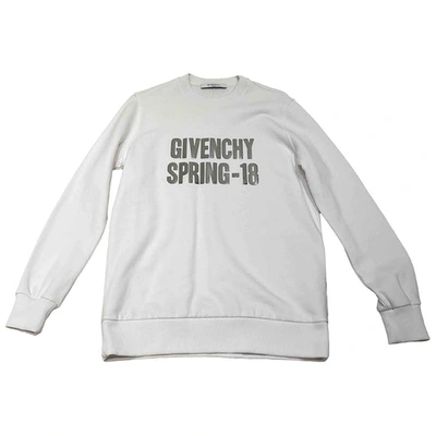 Pre-owned Givenchy White Cotton Top