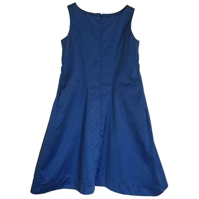 Pre-owned Jil Sander Mini Dress In Blue