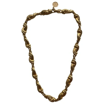 Pre-owned Carven Necklace In Gold