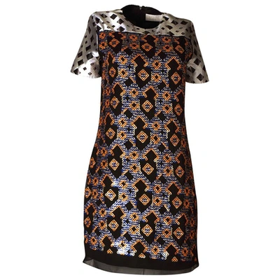 Pre-owned Peter Pilotto Silk Mid-length Dress In Multicolour