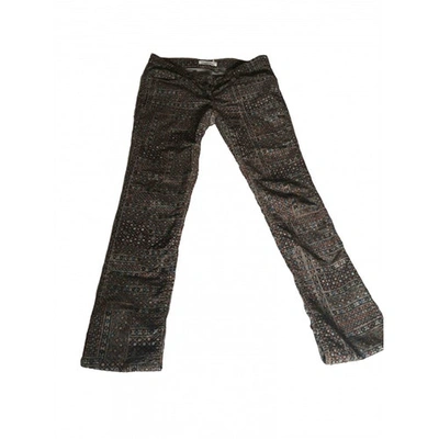 Pre-owned Isabel Marant Étoile Straight Jeans In Multicolour