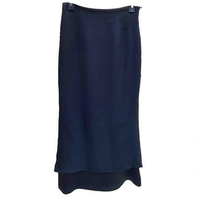 Pre-owned Christian Lacroix Mid-length Skirt In Black