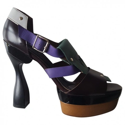 Pre-owned Marni Leather Sandal In Other