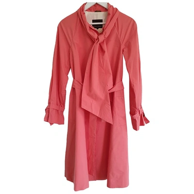 Pre-owned Mulberry Pink Cotton Coat