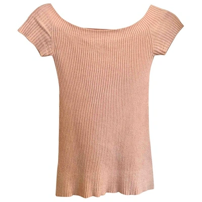 Pre-owned Helmut Lang Blouse In Pink