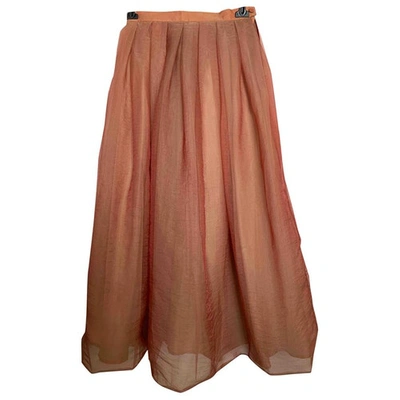 Pre-owned Emporio Armani Maxi Skirt In Other