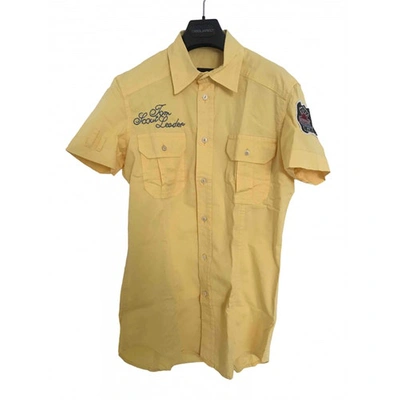 Pre-owned Dsquared2 Shirt In Yellow