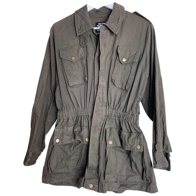Pre-owned Just Female Jacket In Khaki