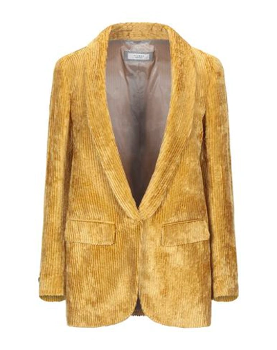 Peserico Suit Jackets In Yellow