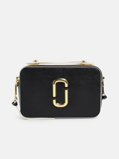 The Marc Jacobs Snapshot Large Leather Crossbody In Black