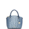 Brahmin Duxie Ombre Melbourne Embossed Leather Crossbody In Serenity