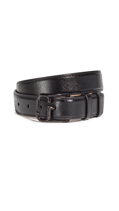 The Marc Jacobs 3cm Wide Belt In Black