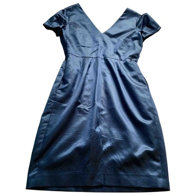 Pre-owned Whistles Mid-length Dress In Blue