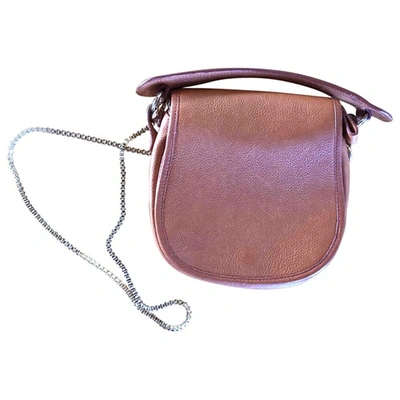 Pre-owned Carven Brown Leather Handbag