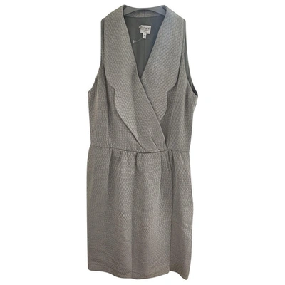 Pre-owned Armani Collezioni Mid-length Dress In Grey