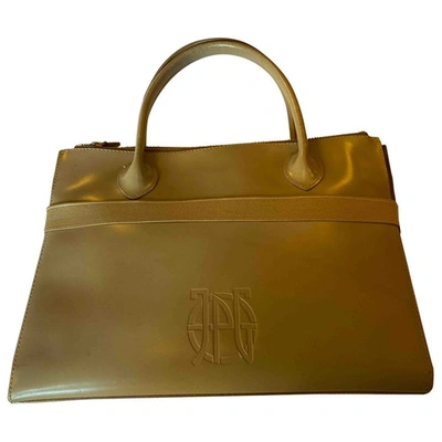 Pre-owned Jean Paul Gaultier Camel Leather Handbag