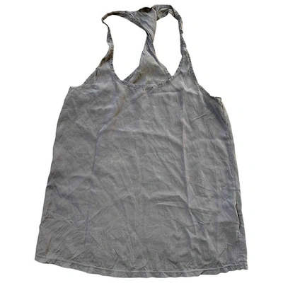 Pre-owned Cycle Silk Camisole In Grey