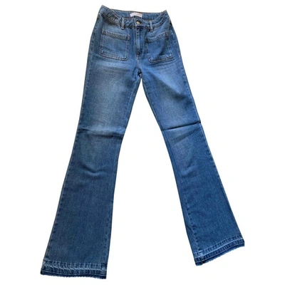 Pre-owned Anine Bing Blue Denim - Jeans Jeans