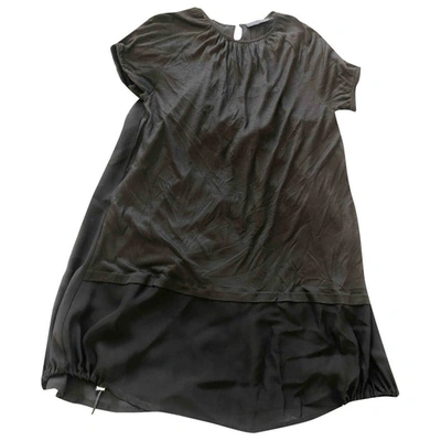 Pre-owned Diesel Black Gold Mid-length Dress In Black