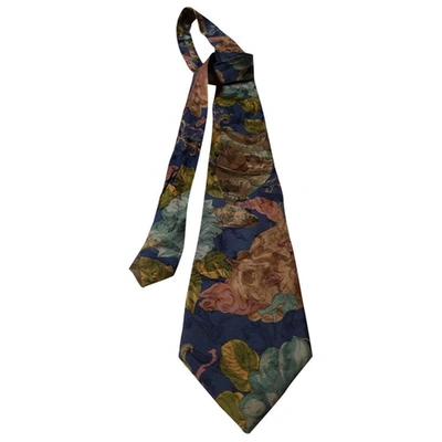 Pre-owned Guy Laroche Silk Tie In Multicolour