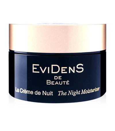 Evidens De Beauté The Night Moisturizer In White